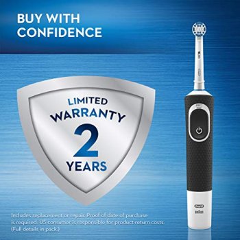 Oral-B Pro 500 2 year warranty 